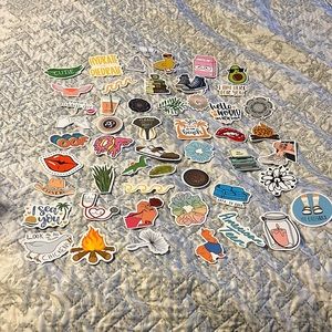 Set of 50 assorted stickers